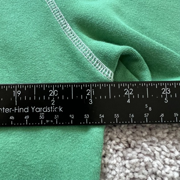 Mardi Mercredi Sweatshirt Womens One Size Green Daisy Graphic Crewneck Pullover - Picture 10 of 14